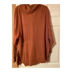 AERIE side snap city hoodie